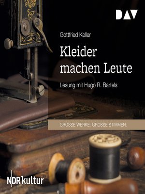 cover image of Kleider machen Leute